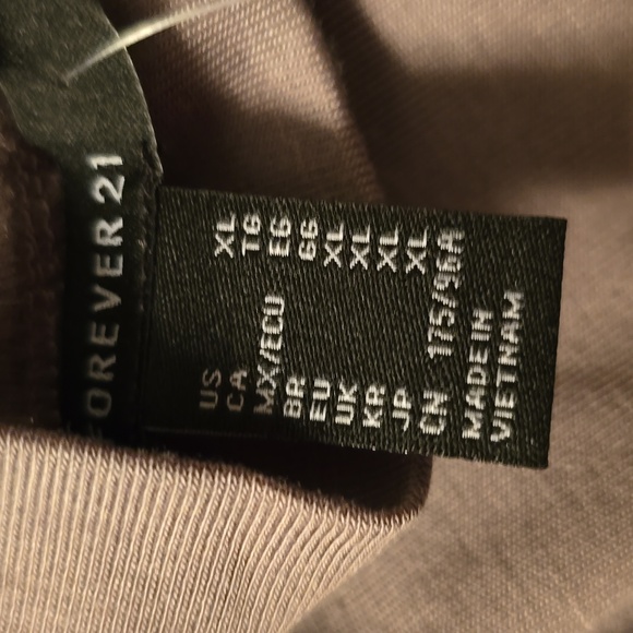 FOREVER 21 BUNDLE OF 2 WOMEN'S JUNIOR TURTLENECK TOPS GRAY & BLACK SIZE XL - Picture 14 of 16